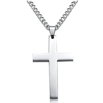 Collier en Acier Inoxydable pour Homme | Élégance Classique avec Chaîne Durable