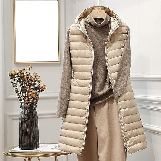 Manteau d'hiver matelassé pour Femmes | Élégance et Confort avec Capuche