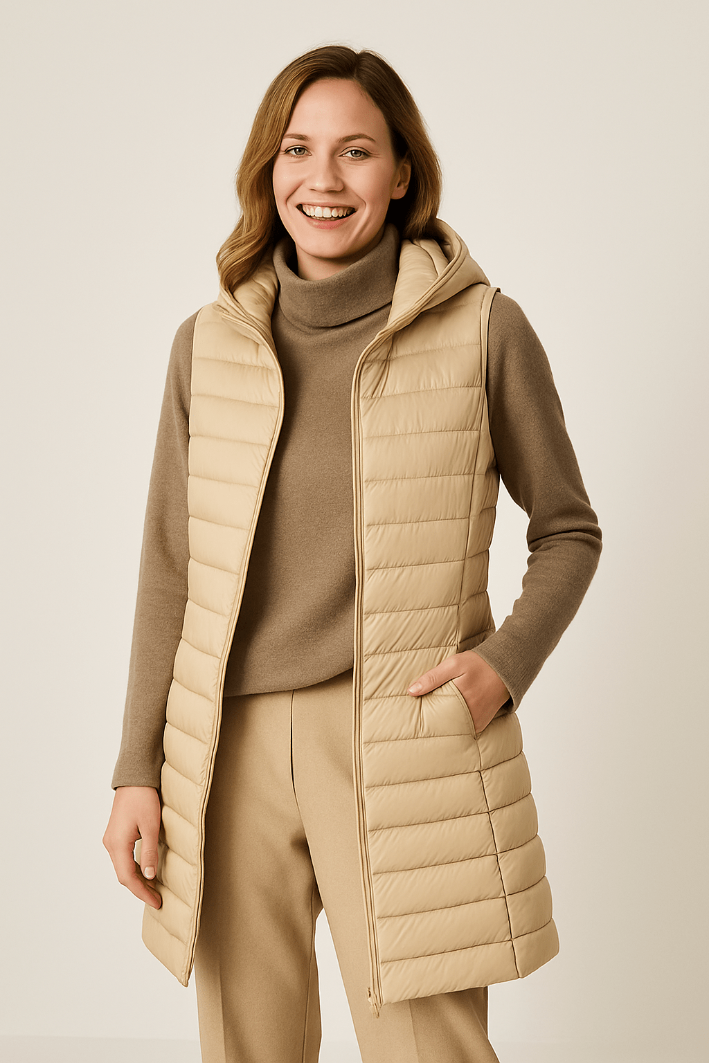 Manteau d'hiver matelassé pour Femmes | Élégance et Confort avec Capuche
