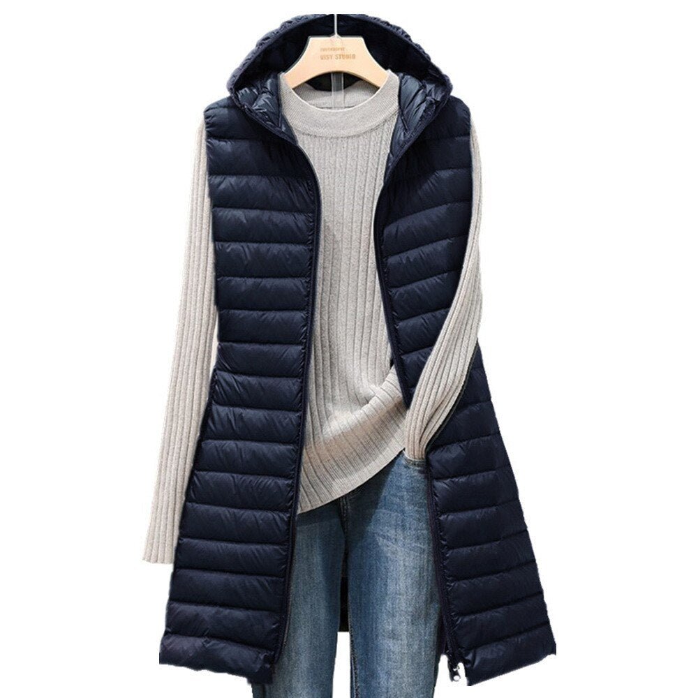 Manteau d'hiver matelassé pour Femmes | Élégance et Confort avec Capuche