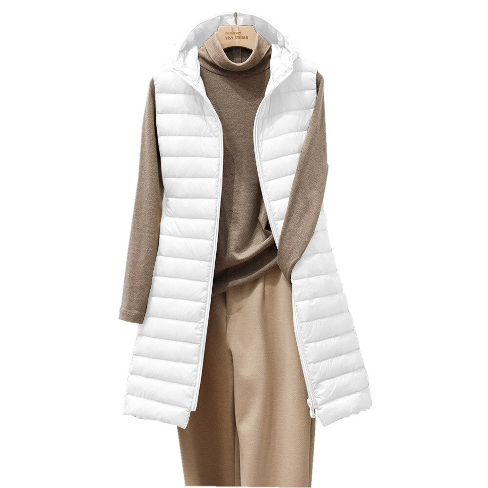 Manteau d'hiver matelassé pour Femmes | Élégance et Confort avec Capuche