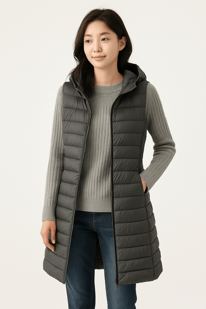 Manteau d'hiver matelassé pour Femmes | Élégance et Confort avec Capuche