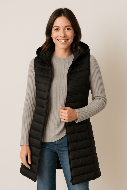 Manteau d'hiver matelassé pour Femmes | Élégance et Confort avec Capuche