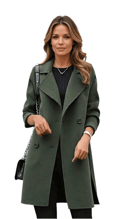 Manteau Trench Élégant pour Femmes | Style Classique et Confort Hivernal