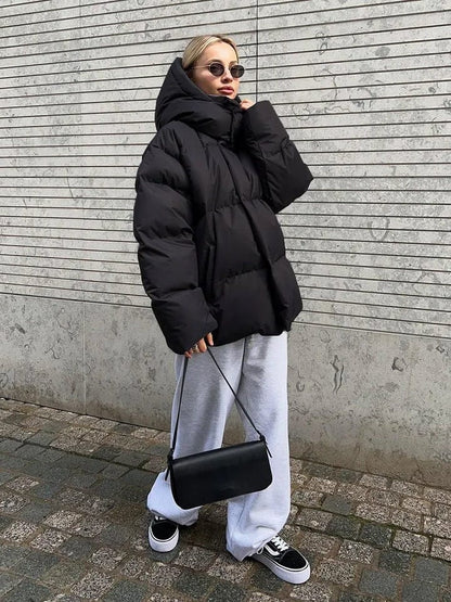 Veste Puffer Oversized Femme | Chaleur et Style Hivernal Confortable