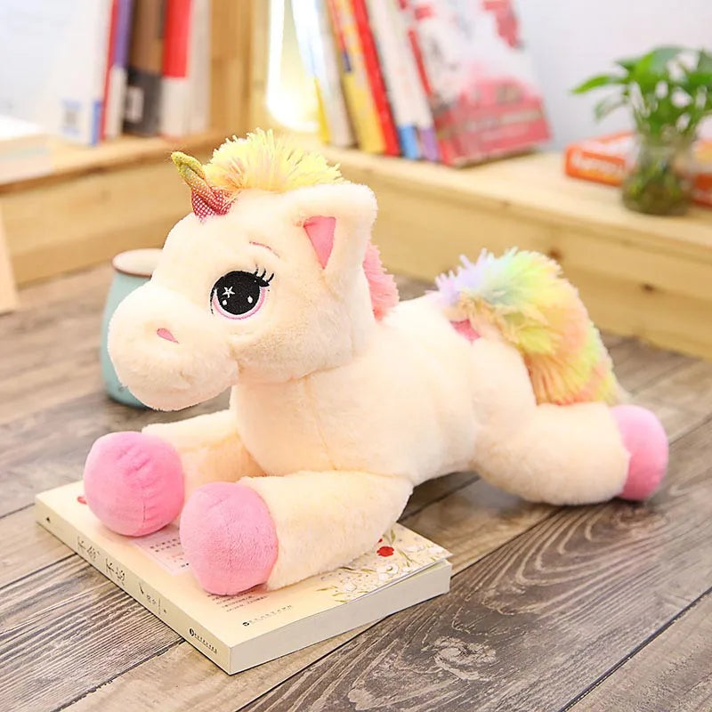Poupée Licorne en Peluche 80 cm | Douceur et Confort pour Enfants