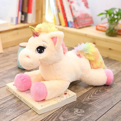 Poupée Licorne en Peluche 80 cm | Douceur et Confort pour Enfants