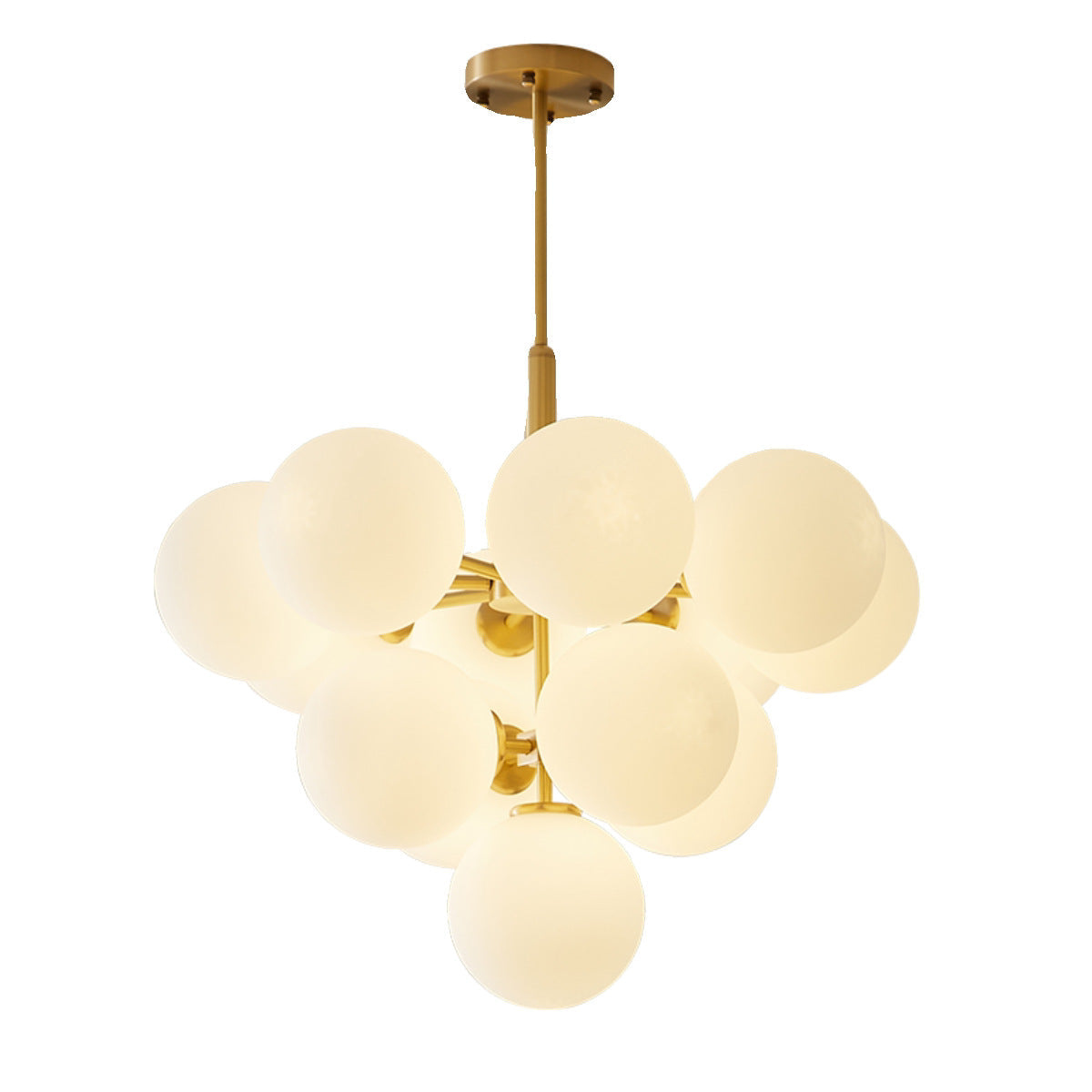 Lustre Scandinave en Verre | Design Élégant et Lumineux