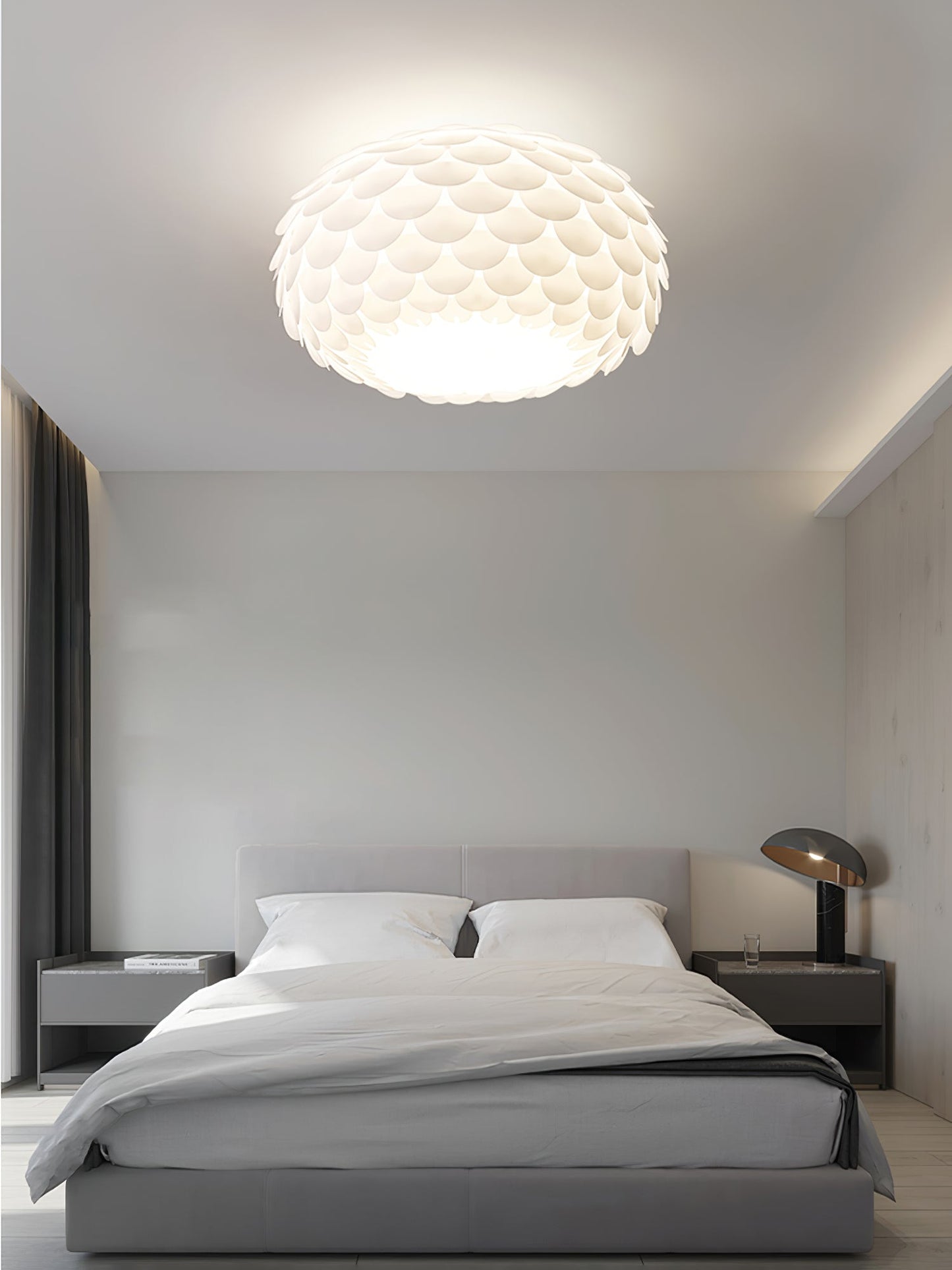 Plafonnier Éclairant Design Unique | Éclairage Atmosphérique et Chaud