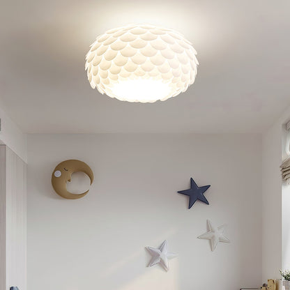 Plafonnier Éclairant Design Unique | Éclairage Atmosphérique et Chaud