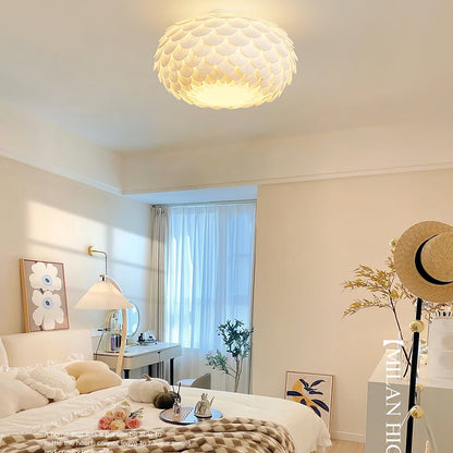 Plafonnier Éclairant Design Unique | Éclairage Atmosphérique et Chaud