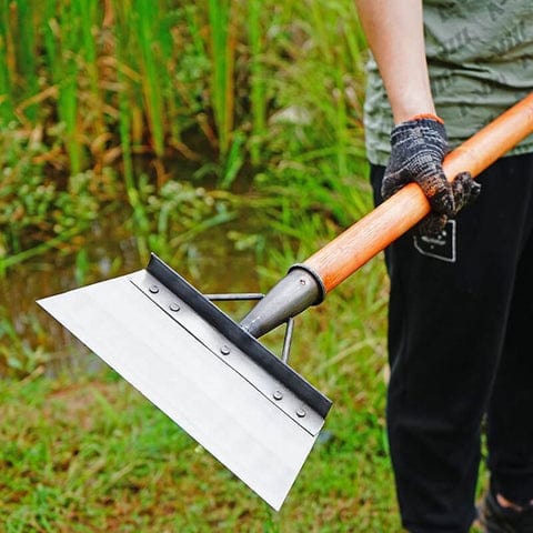 Pelle de Jardinage Ergonomique en Acier Inoxydable | Creusage Précis et Confortable