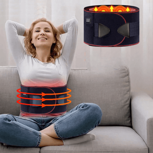 Ceinture Chauffante Ergonomique | Soulagement Ciblé des Douleurs Dorsales
