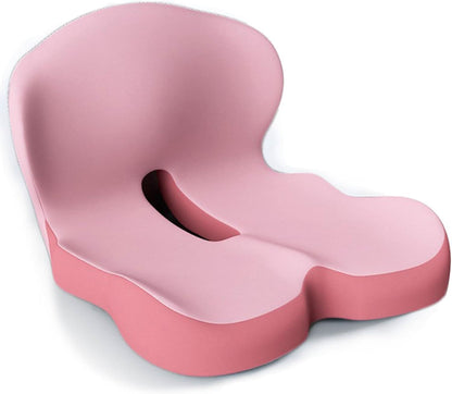Coussin de siège ergonomique avec soutien lombaire pour bureau, voiture et voyages