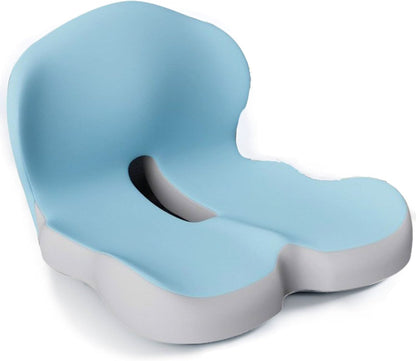 Coussin de siège ergonomique avec soutien lombaire pour bureau, voiture et voyages