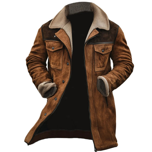 Manteau d'hiver pour Hommes | Doublure en Fausse Fourrure Douce