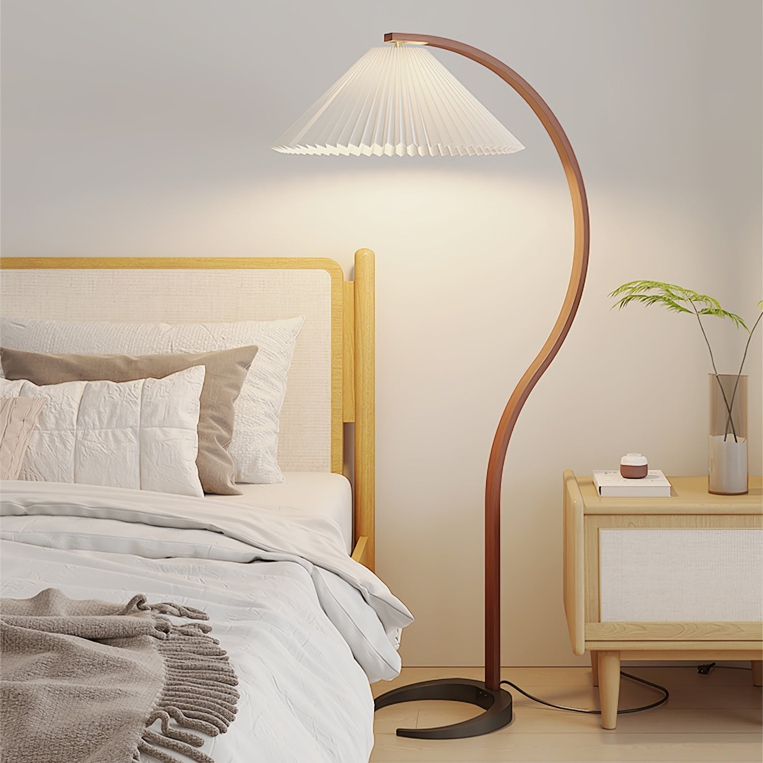 Lampe de Sol Vintage Scandinave | Élégance et Chaleur dans Votre Intérieur