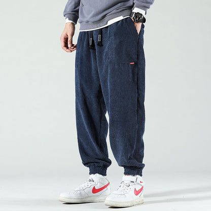 Pantalons en Velours Côtelé Classique | Confort Doux et Style Élégant