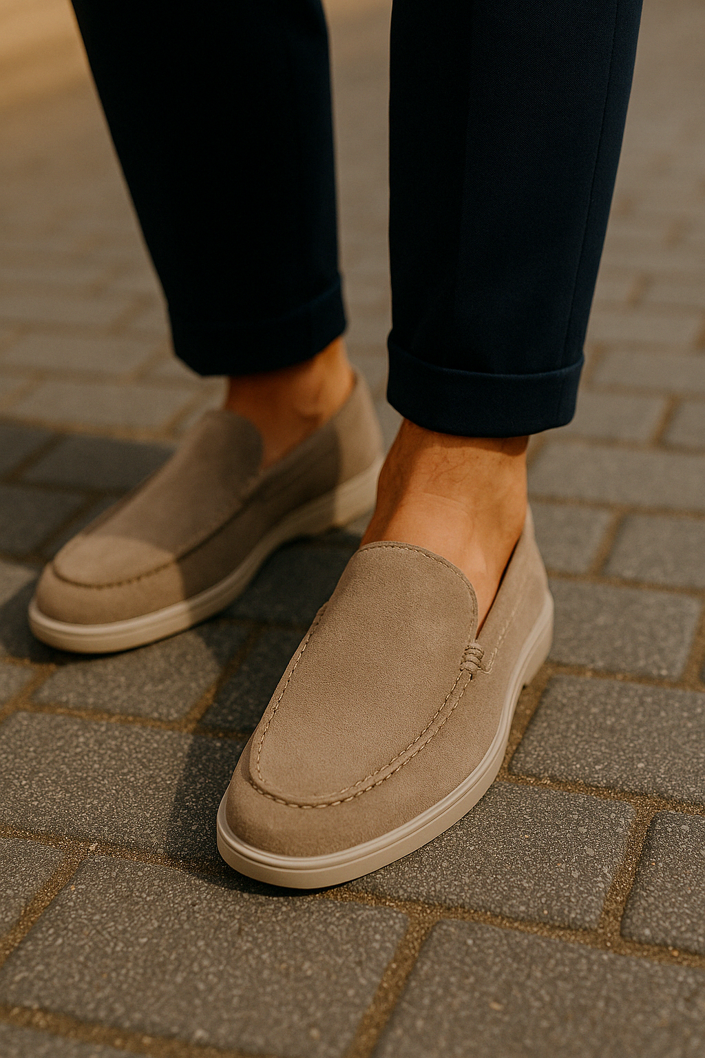 Chaussons en Suède Confortables | Élégance Décontractée et Polyvalente