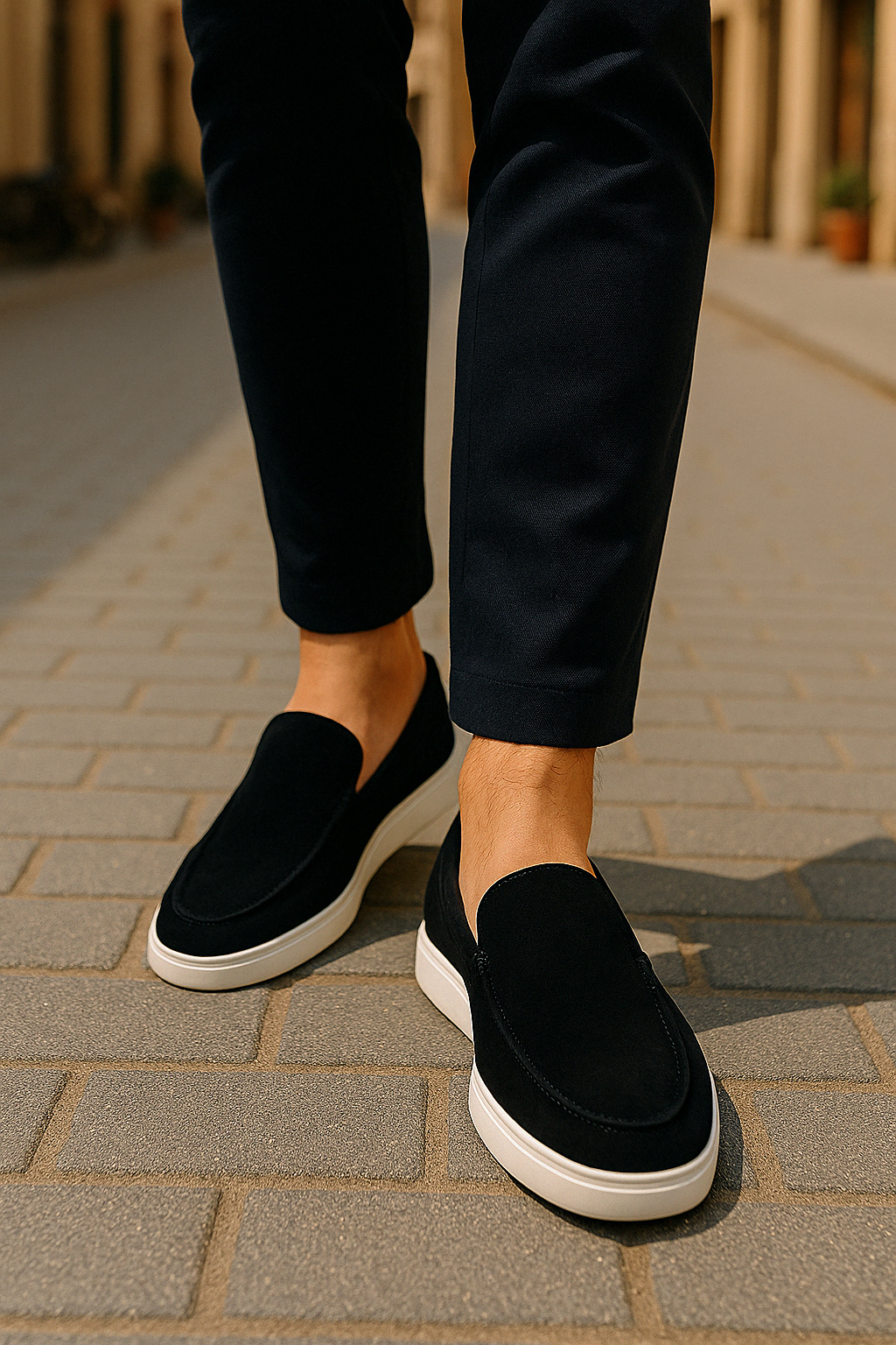 Chaussons en Suède Confortables | Élégance Décontractée et Polyvalente