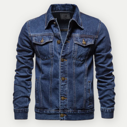 Veste en Denim Durable pour Homme | Style Classique et Confort Quotidien
