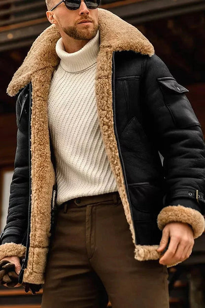 Veste Classique Élégante en PU | Confort et Style Intemporel