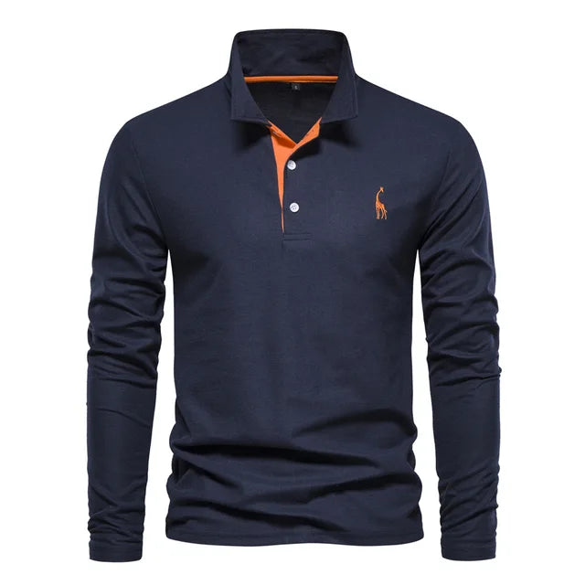 Polo à Manches Longues Classique | Style Intemporel et Confort Durable