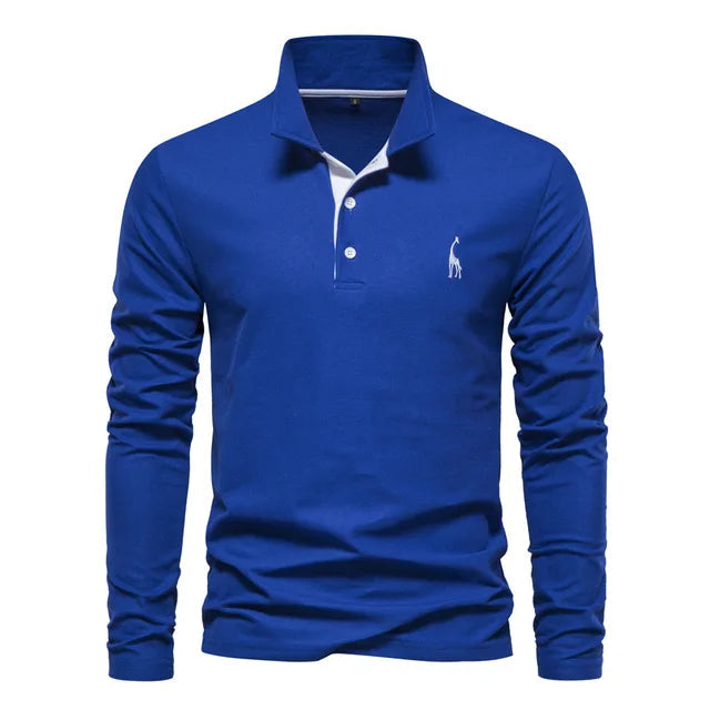 Polo à Manches Longues Classique | Style Intemporel et Confort Durable