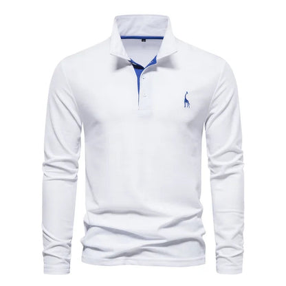 Polo à Manches Longues Classique | Style Intemporel et Confort Durable