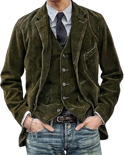 Blazer en Velours Côtelé pour Homme | Élégance et Confort au Quotidien