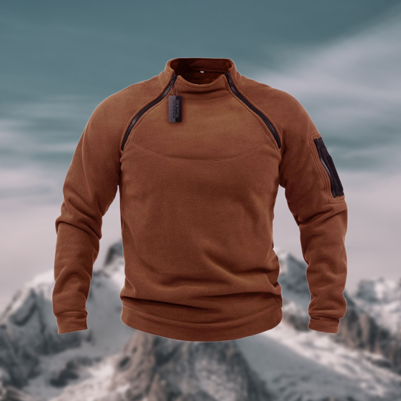 Pull en Polaire Isolée pour Hommes | Confort et Chaleur pour l'Automne