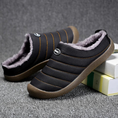 Chaussons Isolés Confortables pour Pieds Chauds | Doublure Chaude et Semelle Antidérapante