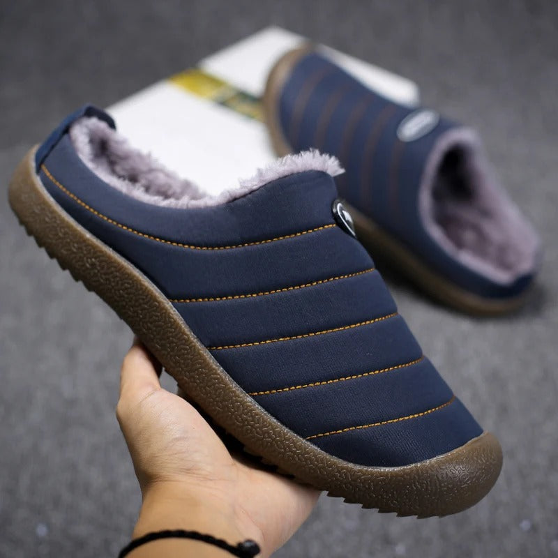 Chaussons Isolés Confortables pour Pieds Chauds | Doublure Chaude et Semelle Antidérapante