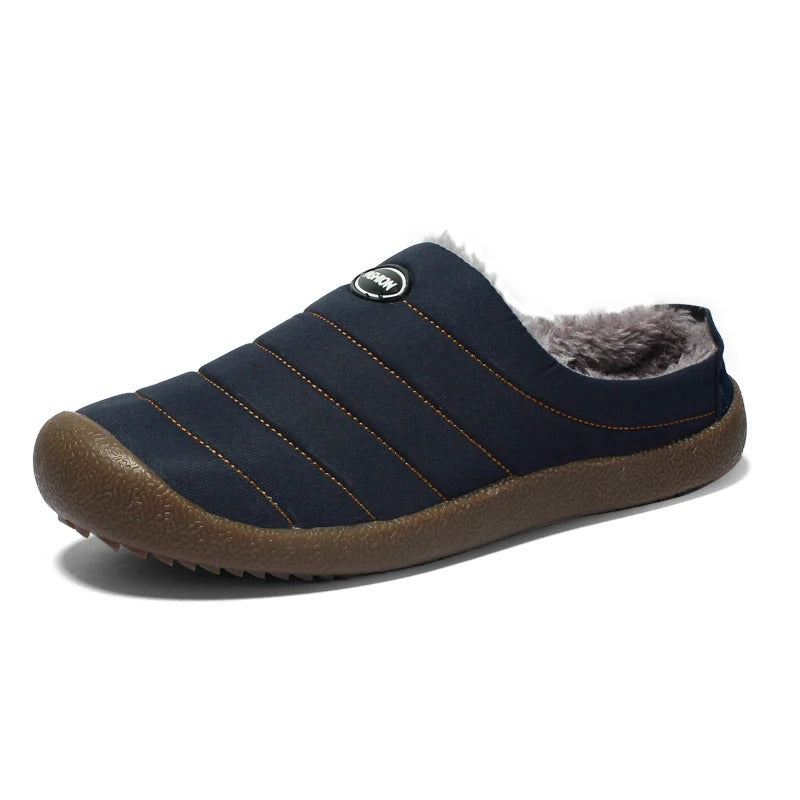Chaussons Isolés Confortables pour Pieds Chauds | Doublure Chaude et Semelle Antidérapante