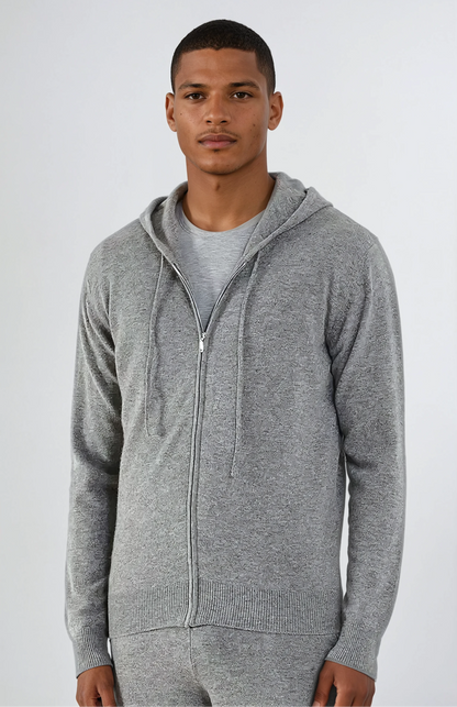 Gilet Zippé en Cachemire pour Hommes | Élégance et Confort au Quotidien