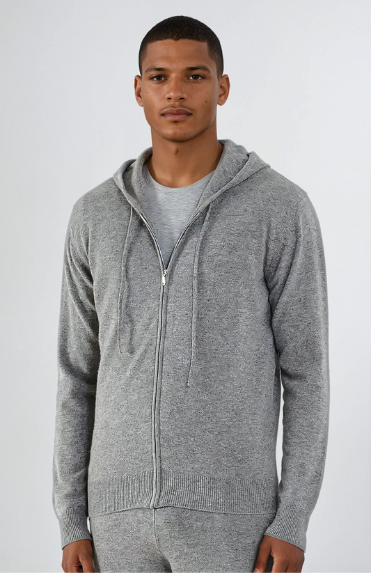 Gilet Zippé en Cachemire pour Hommes | Élégance et Confort au Quotidien