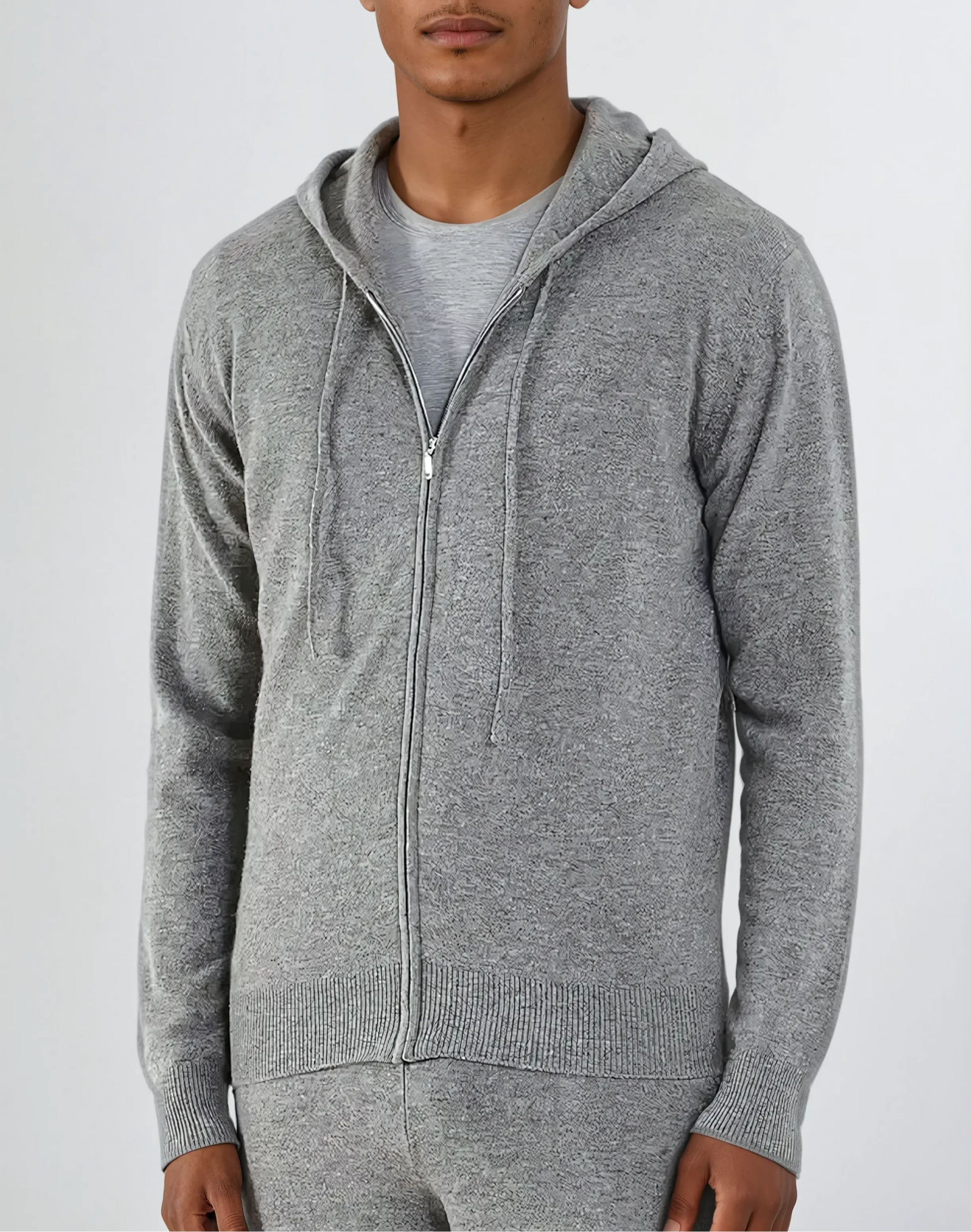 Gilet Zippé en Cachemire pour Hommes | Élégance et Confort au Quotidien
