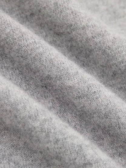T-Shirt en Cashwool Gris pour Hommes | Confort et Élégance au Quotidien