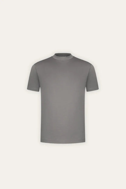 T-shirt Khaki Premium en Coton | Coupe Structurée et Élégance Discrète