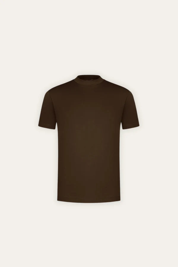 T-Shirt en Coton Mercérisé Premium | Confort Luxueux et Style Élégant