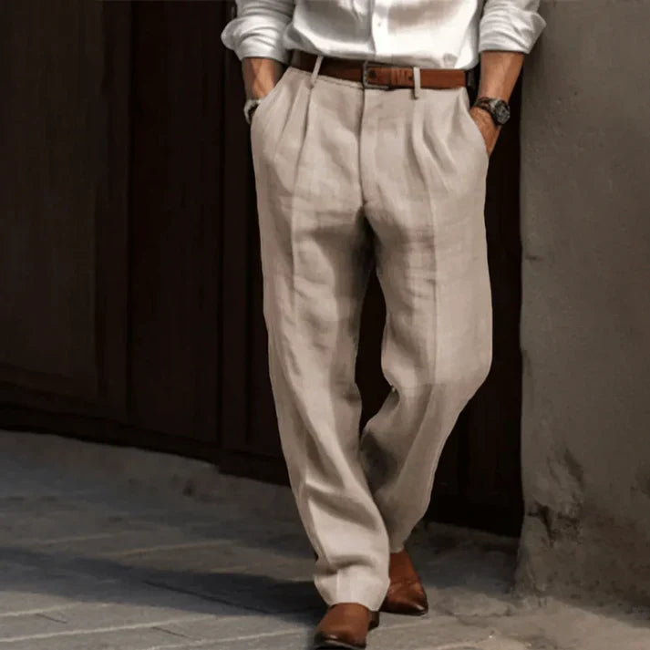 Pantalons Élégants pour Homme | Tissu Respirant et Confort Optimal