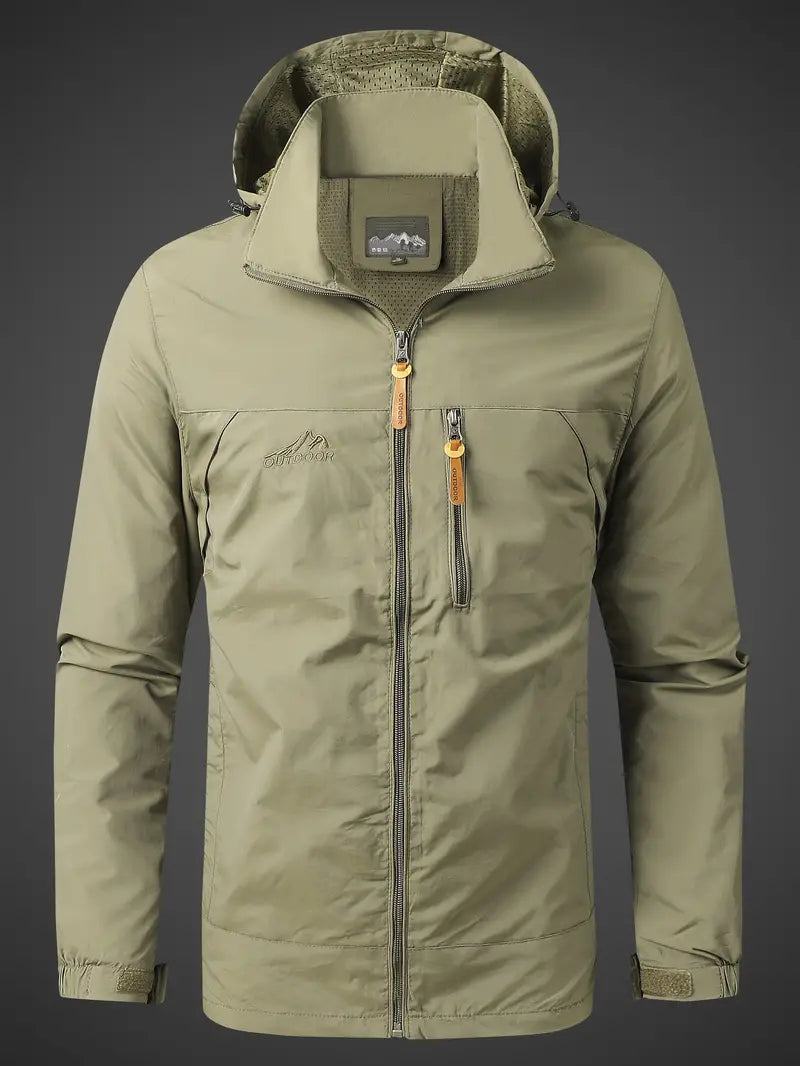 Veste de Pluie Imperméable pour Hommes | Protection et Style pour Toutes Conditions
