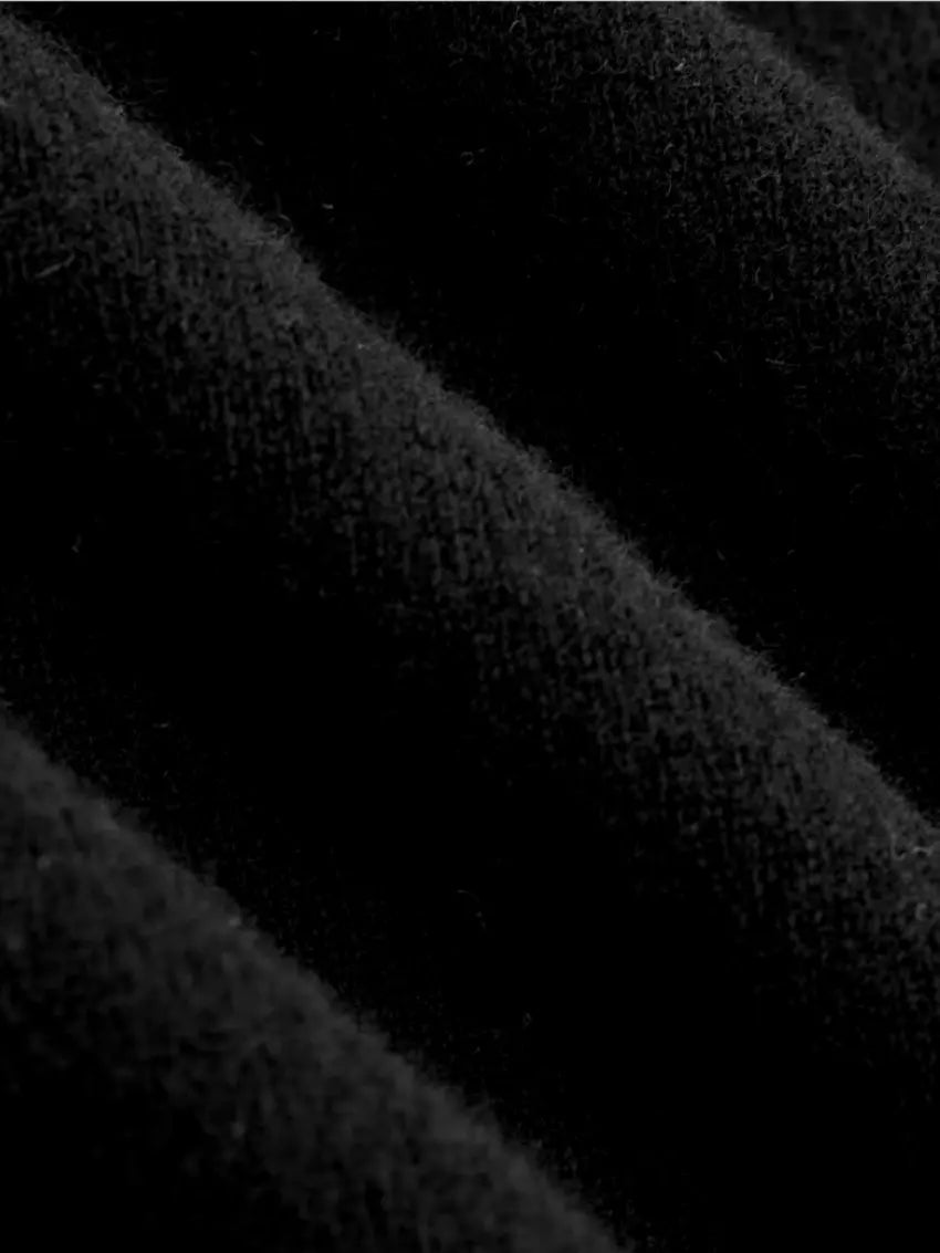 T-Shirt en Cashwool Noir pour Homme | Confort Luxe et Style Polyvalent