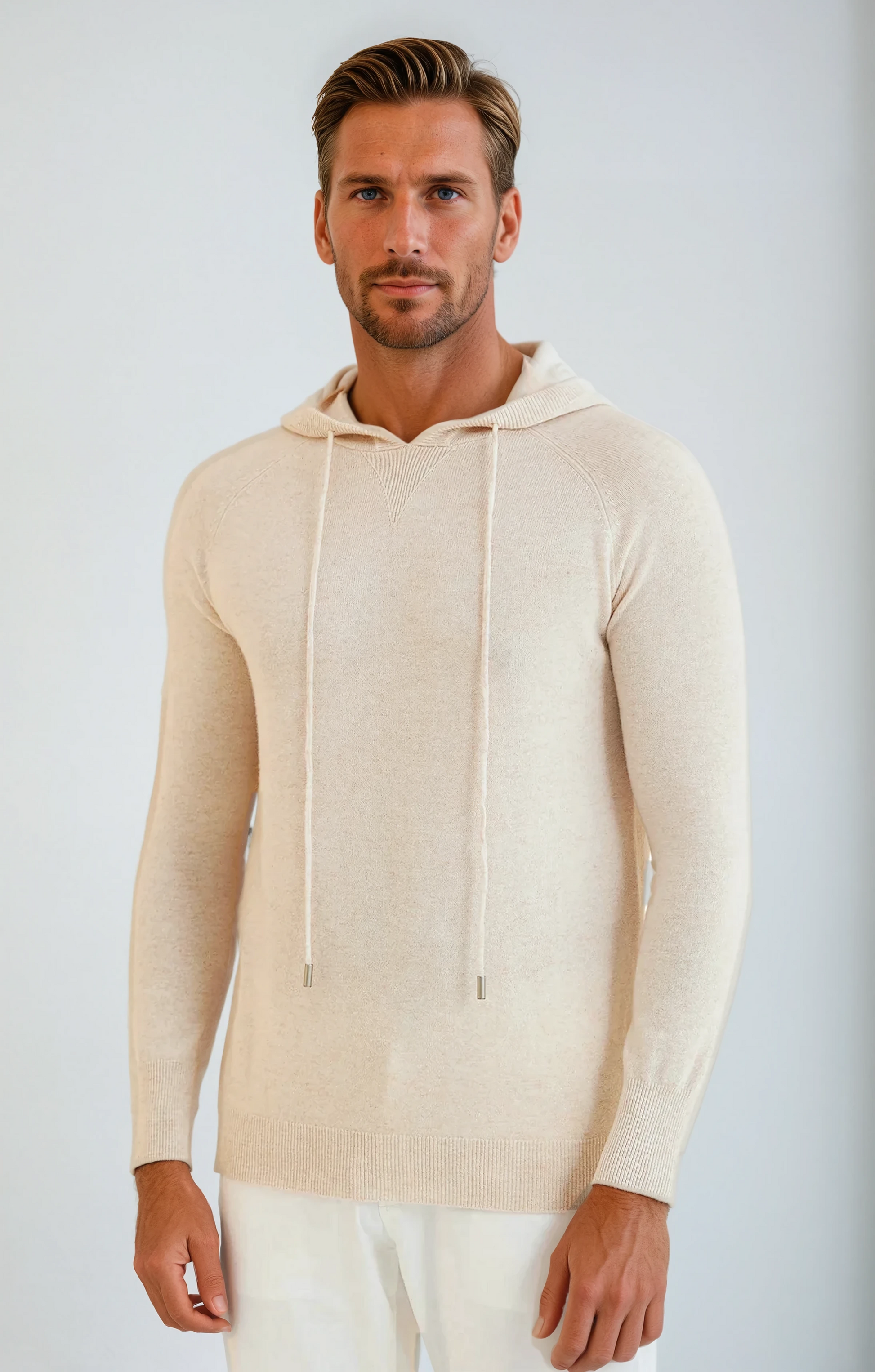 Sweat à Capuche en Cachemire pour Hommes | Confort Luxueux et Style Élégant