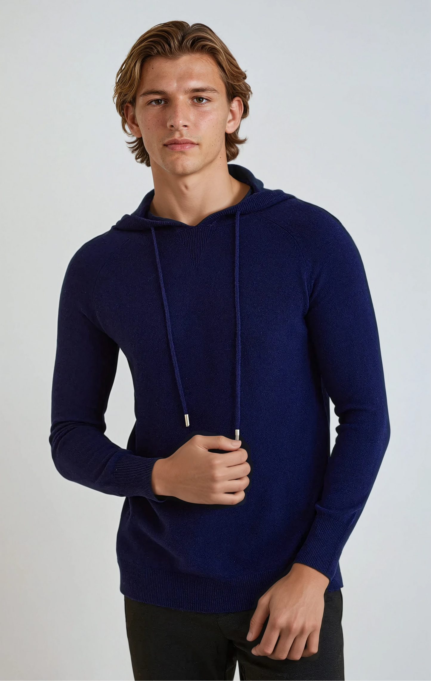 Hoodie en Cachemire Slim Fit | Luxe et Confort au Quotidien