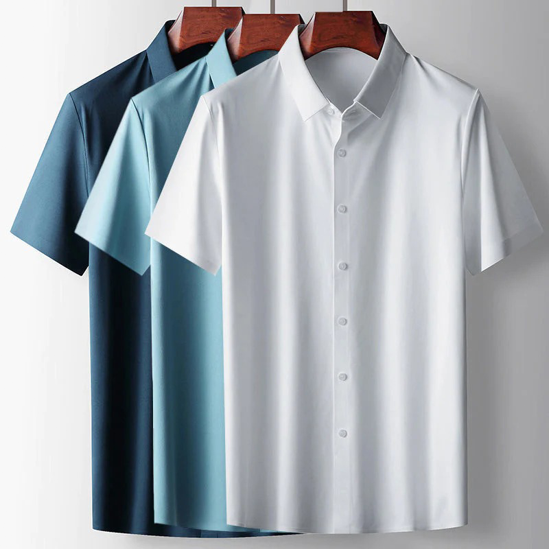 Chemise Casual Douce pour Hommes | Tissu Luxueusement Confortable et Pratique