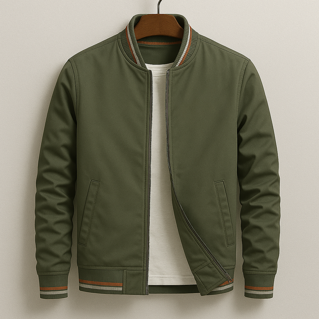 Veste Bomber Légère pour Hommes | Style Élégant et Confort Optimal