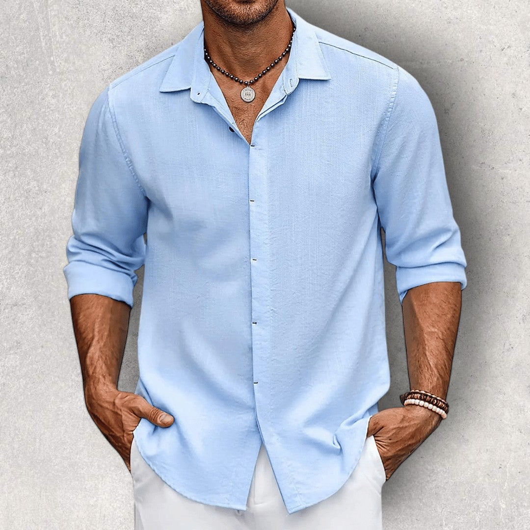 Chemise Slim Fit Élégante pour Hommes | Tissu Respirant et Confort Inégalé