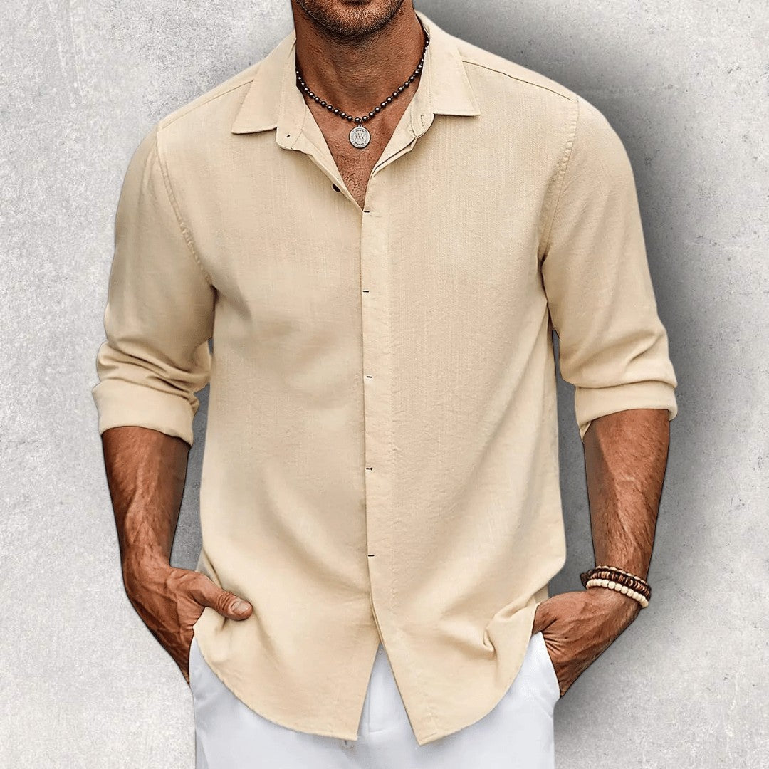 Chemise Slim Fit Élégante pour Hommes | Tissu Respirant et Confort Inégalé