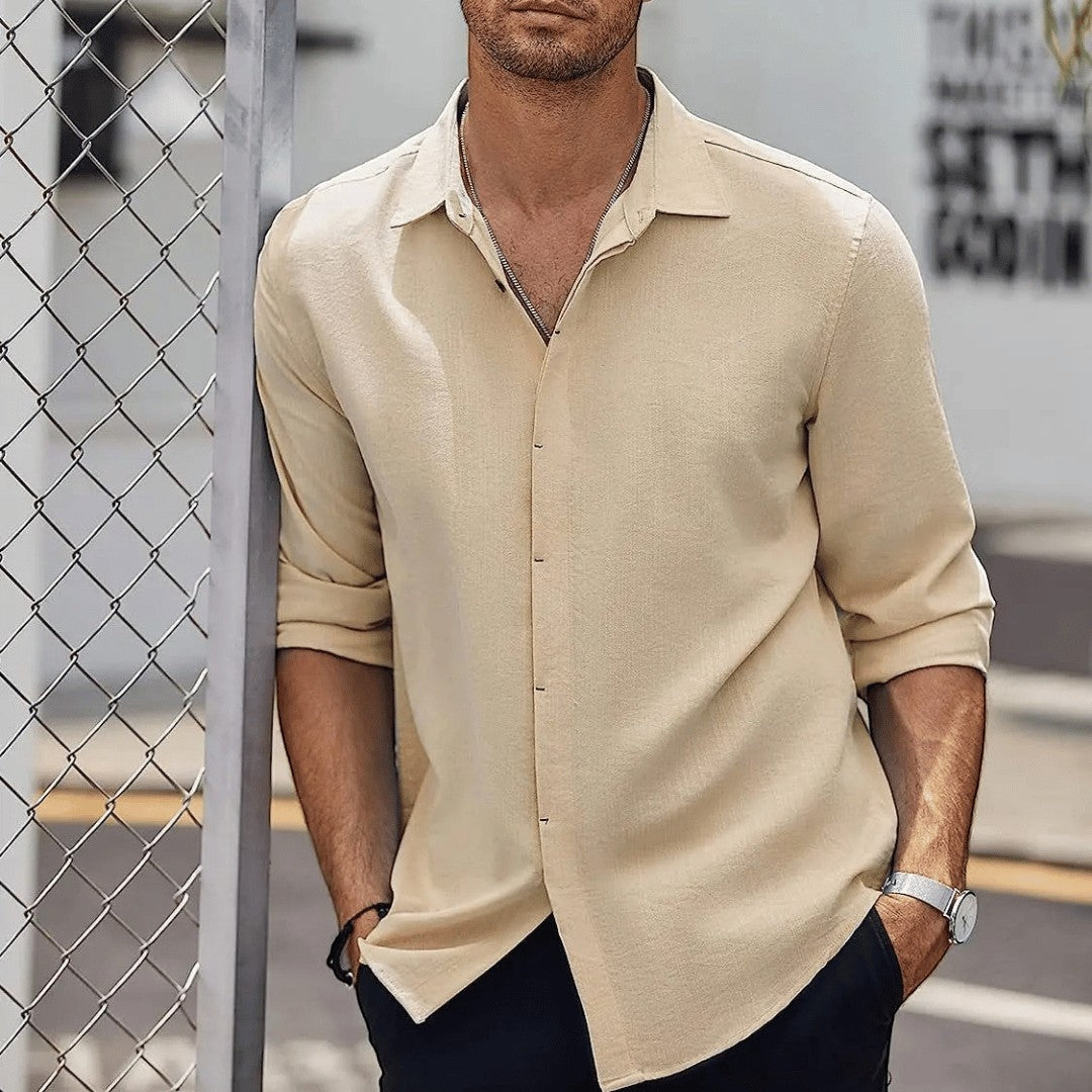 Chemise Slim Fit Élégante pour Hommes | Tissu Respirant et Confort Inégalé